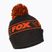 Зимна шапка Fox International Collection Booble черна/оранжева