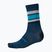 Чорапи за колоездене Endura BaaBaa Merino Stripe blueberry