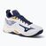 Дамски обувки за волейбол Mizuno Wave Dimension white/blueribbon/mp gold