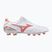 Мъжки футболни обувки Mizuno Morelia Neo IV Pro MD white/ radiant red/ hot coral