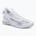 Дамски обувки за хандбал Mizuno Wave Mirage 5 white/navy peony/peach parfait