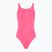 Дамски бански костюм от една част Nike Hydrastrong Solid Fastback hyper pink