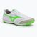 Мъжки футболни обувки Mizuno Morelia Sala Elite TF white/neon green/galaxy silver