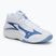 Обувки за волейбол Mizuno Thunder Blade Z Mid white/bellwether blue/bel air blue