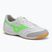 Мъжки футболни обувки Mizuno Morelia Sala Pro IN white/neon green/galaxy silver