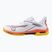 Mizuno Wave Exceed Tour 6 CC обувки за тенис бяло/баритоново синьо/огнено коралово 2