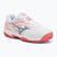 Детски обувки за тенис Mizuno Break Shot 5 Jr CC white/blue granite/calypso coral
