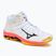 Обувки за волейбол Mizuno Wave Voltage 2 Mid white/fiery coral 2/citrus