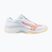 Дамски обувки за волейбол Mizuno Thunder Blade Z white/calypso coral/pale banan