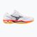 Обувки за хандбал Mizuno Wave Phantom 3 white/fiery coral 2/citrus