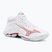 Дамски волейболни обувки Mizuno Wave Lightning Elite Mid white/rose elegance/lava falls