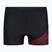 Мъжки боксерки за плуване Speedo Medley Logo Aquashort черни и червени 8-1135406871
