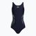 Speedo Детски бански костюм от една част с пластизолно разположение Muscleback черен 8-0832414380