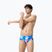 Мъжки боксерки за плуване Speedo 13,5 cm Allover Training Club Brief punch blue/kiki pink