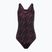 Бански костюм от една част Speedo HyperBoom Allover Medalist black/plum dandy/siren red
