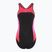 Speedo дамски бански костюм от една част High Neck Splice Cross Back малинов пълнеж