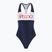 Speedo Colourblock Racerback дамски бански от една част peacoat