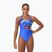 Дамски цял бански костюм Speedo Placement Digital Powerback molten blend/cobalt pop