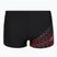Мъжки боксерки за плуване Speedo Medley Logo Aquashort black/neon coral