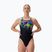 Цял бански костюм Speedo Placement Printed Powerback static volta/anthracite