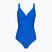 Дамски цял костюм за плуване Speedo Shaping Cross Knot deep sapphire