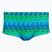 Мъжки боксерки за плуване Speedo ML Printed 13,5 cm Brief quilted triangles/lagoon blue