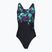 Дамски цял костюм за плуване Speedo FL Placement Printed Powerback firework burst/black