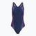 Дамски цял костюм за плуване Speedo Print Medalist peacoat