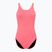 Дамски бански костюм от една част Nike Hydrastrong Solid Fastback hot punch
