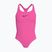 Детски бански от една част Nike Essential Racerback hyber pink