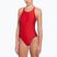Дамски бански от една част Nike Logo Tape Fastback university red