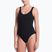 Дамски цял бански костюм Nike Shoreline Pucker Scoop Neck black