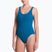 Дамски цял бански костюм Nike Shoreline Pucker Scoop Neck black