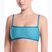 Горнище от бански костюм Nike Ripple Texture Bralette Classic Bikini bleached turquoise