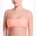Горнище от бански костюм Nike Ripple Texture Bralette Classic Bikini pink glow