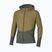Мъжко яке за бягане Mizuno Active Warmalite Hybrid Full Zip Hooded Long Sleeve Top forest night