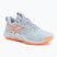 Дамски обувки за волейбол Mizuno Wave Momentum Elite blue finch/white/lava orange