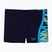 Момчешки бански боксерки Speedo Hyperboom Splice Aquashort anthracite/hyper teal