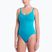 Дамски цял костюм за плуване Nike Effortless Essential V-Neck energy