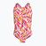 Детски цял бански костюм Nike Spiderback desert pink