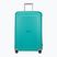 Пътнически куфар Samsonite S'cure Spinner 102 l aqua blue