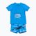 Тениска + къси панталони за плуване Цвят Детски комплект синьо CO7200897553