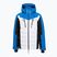 Мъжко скиорско яке BERGSON Velox Stx ibiza blue/white