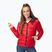 Дамско яке с пух Pitbull West Coast Shine Quilted Hooded red