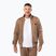 Мъжки суитшърт Pitbull Trackjacket Tape Logo Terry Group coyote brown