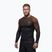 Мъжка блуза с дълъг ръкав за водни спортове Pitbull Belt Rashguard brown