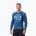 Мъжка блуза с дълъг ръкав за водни спортове Pitbull Rashguard Logo Palms blue