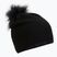 Зимна шапка за жени 4F черна H4Z22-CAD009