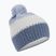 Детска зимна шапка 4F синьо и бяло HJZ22-JCAD006