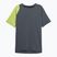 Мъжка тениска за тренировки 4F сиво-зелена 4FSS23TFTSM405-45S
